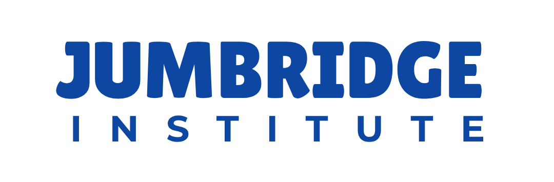 Logotipo oficial de Jumbridge Institute, academia de inglés online para niños y jóvenes en Perú.